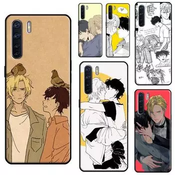 Чехол с изображением банановой рыбы для OPPO A74 A54 A94 A31 A53 A5 A9 2020 A52 A72 A1K A83 A91 A93 A3S A5S A15 OPPO A1K