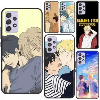 Чехол с изображением банановой рыбы в стиле аниме для Samsung A52 A12 A22 A32 A42 A72 A51 A71 A50 A70 A41 A31 A11 A21S A52S, мягкий чехол Samsung A10