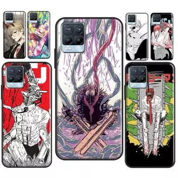 Чехол с изображением бензопилы «Человек ужасов» в стиле аниме для Realme GT Neo 2 GT Master C21 C3 8i 7 8 Pro, чехол для OnePlus 9R 8T Nord2 9 Pro GT Master Explorer5G