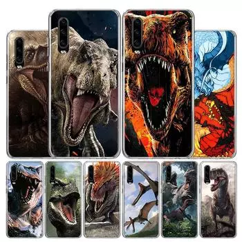 Чехол с изображением динозавров Юрского периода для телефона Huawei P30 P20 P10 P40 P50 Pro Mate 20 40 30 10 Lite, популярные Fundas Art Gift Coque Huawei P30