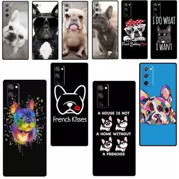 Чехол с изображением французского бульдога для Samsung Galaxy S21 S20 FE S8 S9 S10 Plus S10e Note 10 Note 20 Ultra Galaxy S8