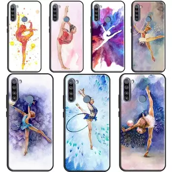 Чехол с изображением гимнастики маслом для Xiaomi Redmi Note 11 Pro 8 9 10 Pro 9S 10S, чехол для Redmi 10 9 9A 9C 9T Coque Redmi 9