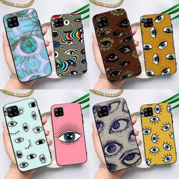 Чехол с изображением глаза для Samsung Galaxy A54 A34 A13 A23 A33 A53 A73 A12 A22 A32 A52 A51 A71 A14, чехол Samsung A22 4G