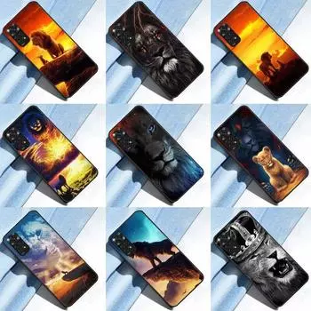 Чехол с изображением льва для Xiaomi Redmi Note 11 10 9 7 8 Pro 8T 9S 10S 11S Redmi 10C 9C 9A 10 9, задняя крышка Redmi 9