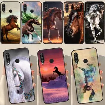 Чехол с изображением лошади и животного для Huawei Honor 50 P20 P30 P40 P50 Pro Lite P Smart Z 2019 2021 Nova 5T P Smart Z
