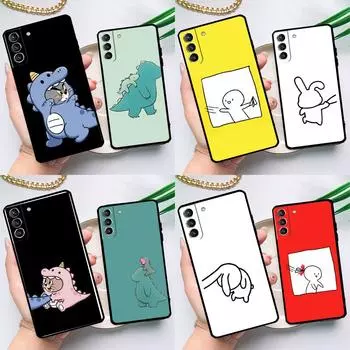 Чехол с изображением пары персонажей мультфильма Matchman для Samsung Galaxy S23 S22 Ultra S21 Plus S8 S9 S10 Note 10 20 Ultra S20 FE S21 FE Galaxy S10 5G