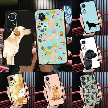 Чехол с изображением собаки золотистого ретривера для Honor 50 Lite, чехол для Huawei P20 P30 P40 Pro Nova 9 5T P Smart 2021 8X 9X 10i Huawei P50 Pro