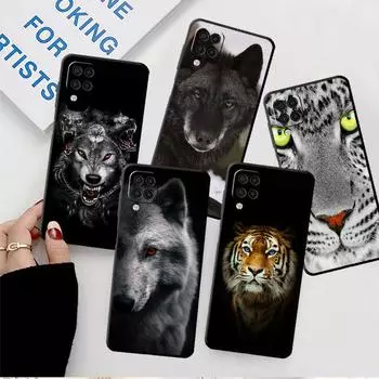 Чехол с изображением тигра и волка для Samsung Galaxy A52 A12 A51 A32 A21s A71 A32 5G A12 A22 A53 A31 A13 A72 A02s A41 A03 A04, чехол для телефона Samsung A53 5G