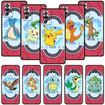 Чехол с картой аниме «Покемон» для Xiaomi Poco X3 NFC M3 Pro F3 GT, мягкий чехол для телефона Mi Poco X2 F1 M4 11T 11 Lite 10T 10 9T Mi 9T