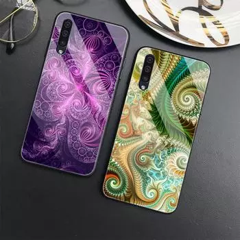 Чехол с кельтским цветком для Samsung Galaxy A52 A70 A71 A73 A53 A13 5g A03 A72 A22 A21s A03 Core A42, защитный чехол из закаленного стекла For Samsung A22 5G