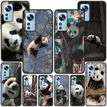 Чехол с китайским медведем и пандой для Xiaomi Mi 11 Lite 5G 12 Pro Note 10 10T 9 SE 9T 10S 8 A2 Lite CC9 Redmi Note 11 9S, чехол из ТПУ для телефона Xiaomi Mi A2 Lite