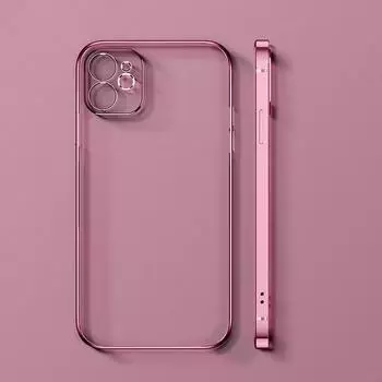 Чехол с квадратной рамкой для iPhone 13 11 12 Pro Max, чехол для iPhone X XR XS 7 8 6 6S Plus SE 2020, защитный противоударный чехол для объектива