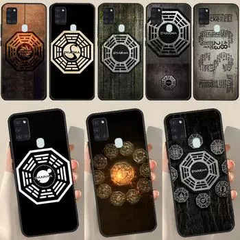 Чехол с логотипом Lost TV Dharma Initiative для Samsung Galaxy A34 A54 A14 A53 A13 A51 A71 A50 A12 A22 A32 A52 A72, чехол для телефона Samsung A54 5G