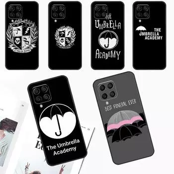 Чехол с логотипом Umbrella Academy для Samsung Galaxy M54 M34 M14 M21 M31 M51 M12 M32 M52 M13 M33 M53 M30s M31s M20 M55 Samsung M13 4G