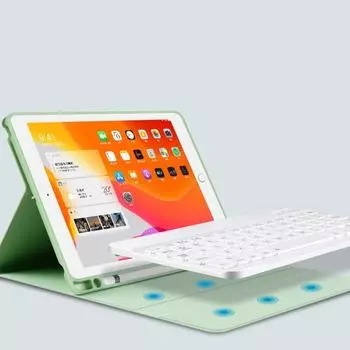 Чехол с магнитной клавиатурой для iPad Pro 12,9, 2020, 2021, чехол Pro 11, 10,5, 9,7, смарт-чехол из искусственной кожи для iPad Air 4, 3, 2, 10,2, 7, 8 air 1 2 pro 9.7