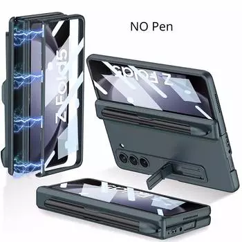 Чехол с магнитным вращающимся шарниром для Samsung Galaxy Z Fold 5 Z раза 4 Z раза 3 SAmsung Z fold 5 белый