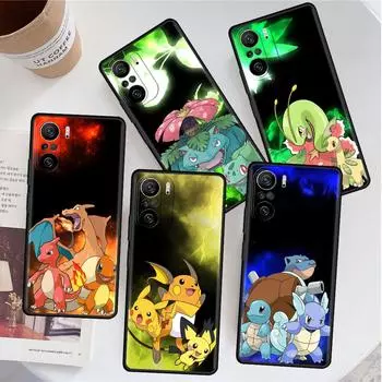 Чехол с милым изображением Покемона Пикачу для Xiaomi Redmi Note 111 9S 10 9 8 7 9A 9C 9i K40 8T 10C 9T K50, силиконовый чехол для телефона Redmi Note 10 5G