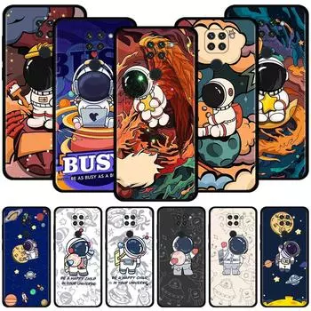Чехол с милым мультяшным астронавтом для Xiaomi Redmi Note 11 9 8 10 Pro 9s 8t 7 10pro Max, чехол для Redmi 11 9 9c 9a 8 8a 7 7a For Redmi 7