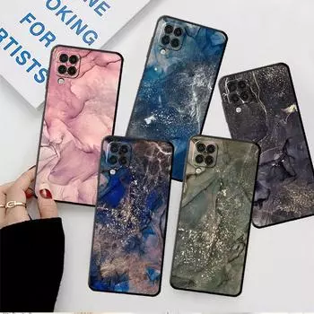 Чехол с мраморным узором для Samsung Galaxy A52 A12 A53 A32 4G A13 A51 A21s A71 A22 A33 A72 A31 A03s, чехол для телефона Samsung A52 4G(5G)