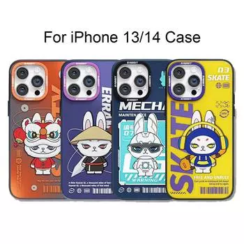 Чехол с мультяшным рисунком для iPhone14 Pro Max, чехол для iPhone 13 pro max For iPhone 13 оранжевый