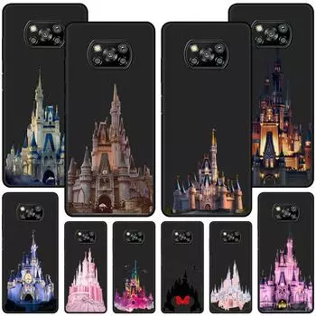 Чехол с мультяшным замком для Xiaomi Poco M5s X3 NFC X5 F3 M4 M3 Pro, черный силиконовый мягкий чехол для телефона Xiaomi Poco M3