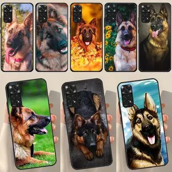 Чехол с немецкой овчаркой для Redmi Note 12 Pro Plus, чехол для Redmi Note 10 8 9 11 Pro 12S 11S 10S 9S 9C 10C 12C Redmi Note 8