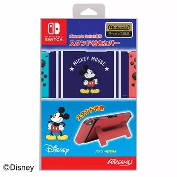Чехол с подставкой для Nintendo Switch Микки Маус