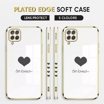 Чехол с покрытием Love Heart для iPhone 11 12 13 Pro Max XR Samsung A12 A11 A21S A31 A32 A52 M32 S21 Ultra Xiaomi 10T 11T Redmi 9T Note 8, задняя крышка iPhone 6/6S зелёный