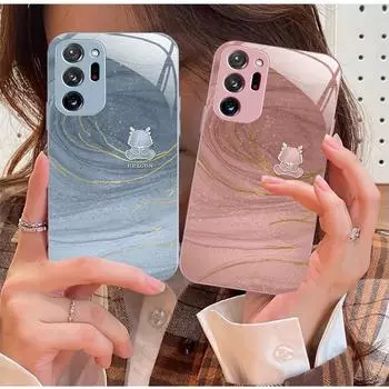 Чехол с позолоченным драконом для Samsung Note20, модели A01 Dragon Year и A02 Core Glass. Высококачественный дизайн для защиты и стиля. Galaxy Note 8