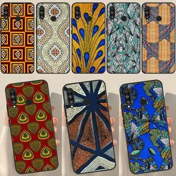 Чехол с принтом из ткани в африканском стиле для Huawei P30 Pro P50 P20 P40 Lite P Smart 2021 Nova 5T, чехол для Honor 50 8X 10i Honor 50
