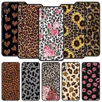 Чехол с принтом тигра и леопарда для Samsung A12 A14 A32 A50 A70 A20E A20S A10S A22 A30 A40 A34 A54 A42 A52 5G A02S A04s Samsung A34