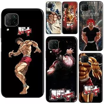 Чехол с японским аниме Baki the Grappler для Huawei P30 Pro P20 P40 Mate 20 Lite P Smart 2021 2019 Nova 5T Honor 50 10i 9X 8X Huawei P20