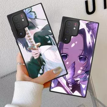 Чехол с японским аниме для Samsung Galaxy A10s A10 A11 A12 A20 A50 A70, мягкий чехол из ТПУ Kimetsu No Yaiba Demon Slayer, милый чехол на заднюю панель For Samsung A52 5G