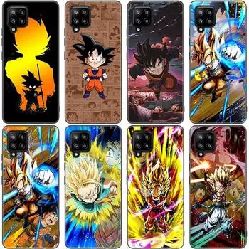 Чехол с японским аниме «Kid Goku» для Samsung Galaxy A12 A02S A22 A32 A52 A72 A71 A51 A41 A31 A21 A11 A50 A70 A10S A20S, черный мягкий чехол Samsung A02