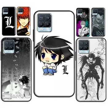 Чехол с японским аниме «Тетрадь смерти» для Realme 8 Pro 8i GT Master GT Neo 2 C21, задняя крышка для OnePlus Nord 2 8T 9R 9 Pro Realme GT Master 5G