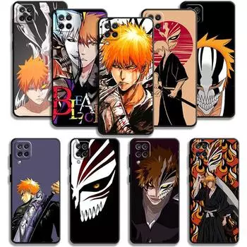 Чехол с японскими комиксами «Блич Куросаки Ичиго» для Samsung Galaxy A70 A70s A50 A30s A04s A20s A20e A02 A02s A03 A42 M31 M13 Samsung M31