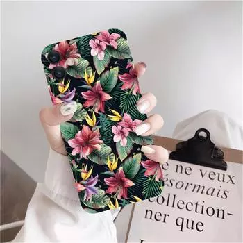 Чехол с рисунком акварельного леса и цветка для Samsung Galaxy A31 A51 A71 A41 A21 A21S A11 A01 5G, модный силиконовый чехол для задней панели телефона For Samsung A01