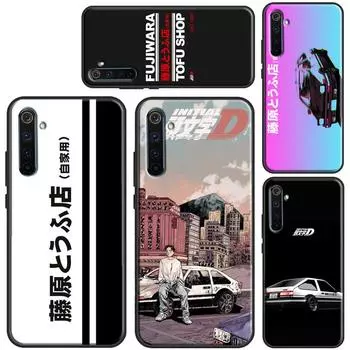 Чехол с рисунком аниме Initial D Drift для OnePlus 10 9 Pro Nord2 8T 9R для Realme 9i 8i 8 Pro C21 GT Master GT Neo 2 Realme GT(Neo)