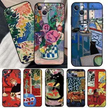 Чехол с рисунком Анри Матисса для iPhone 13 12 11 Pro Max Mini XR X XS MAX 6S 7 8 Plus SE 2020 2022 Чехол для телефона iPhone 11 Pro