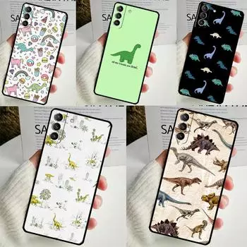 Чехол с рисунком динозавра для Samsung Galaxy S24 Ultra S22 Plus S20 S21 FE S8 S9 S10 Note 10 20 S23 Ultra Cover Galaxy S20Ultra
