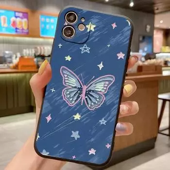 Чехол с рисунком для Samsung Galaxy A13 A23 A33 A53 A73 A34 A54 5G A04E A04S A14 LTE A24 Мягкие силиконовые чехлы для задней панели телефона с цветком For Samsung A13 (4G)