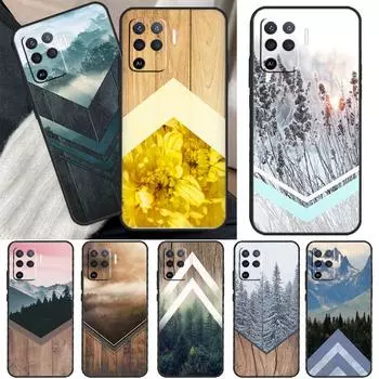 Чехол с рисунком леса, дерева и природы для OPPO A15 A16 A3S A5S A52 A72 A94 A74 A54 A83 A91 A93 A31 A5 A9 2020 A53 S, чехол OPPO A1K