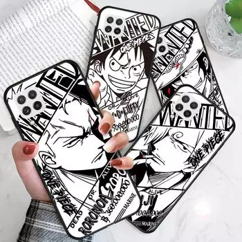Чехол с рисунком персонажей аниме, противоударный мягкий силиконовый защитный чехол из ТПУ для телефона Samsung Samsung A01
