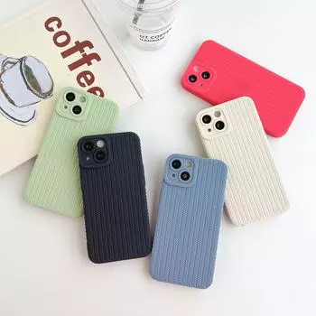 Чехол с рисунком «Рисовое плетение» для iPhone 15 Pro Max, Apple 14 Plus и 32 XR iPhone11ProMax красный