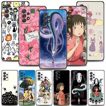 Чехол с рисунком «Унесенные призраками» для Samsung Galaxy A72 A52 A53 A71 A51 A42 A41 Note 20 Ultra 8 9 10 Plus 5G Чехол Миядзаки Аниме Samsung Note 8