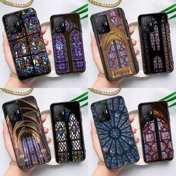 Чехол с рисунком в стиле готики Sainte-Chapelle для POCO F5 X5 X3 Pro X4 F4 GT F3 M5s C40, чехол для Xiaomi 13 12 Lite 11T 12T Pro 12X Mi 12 Pro