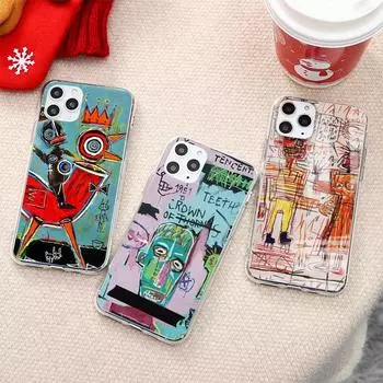 Чехол с рисунком в виде граффити и маслом для Xiaomi Mi 11 Note 10 10T Pro CC9e 9 SE Poco X3 NFC Redmi Note 10S 9T 9C NFC 7 5 8T Pro Cover Redmi 8