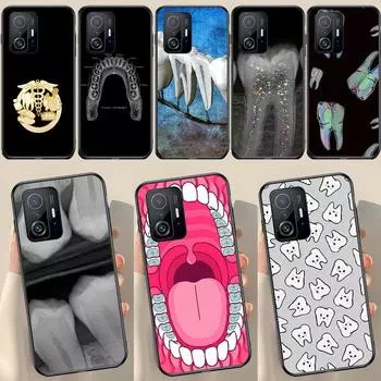 Чехол с рисунком зуба стоматолога для POCO X5 X3 F5 Pro X4 F4 GT M5s C40 F3 для Xiaomi 13 Lite 12 11T 12T Pro 12X POCO M5s