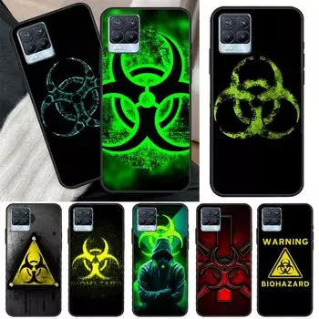 Чехол с символом биологической опасности для OnePlus 10 9 Pro 8T 9R Nord2 Чехол для Realme GT Neo 2 3 GT Master 8i 9i 8 Pro OnePlus 8Pro
