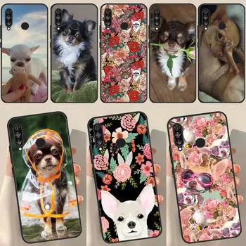Чехол с собакой чихуахуа для Huawei P30 Pro P50 P20 P40 Lite P Smart 2021 Nova 5T, чехол для Honor 50 8X 10i P Smart Z